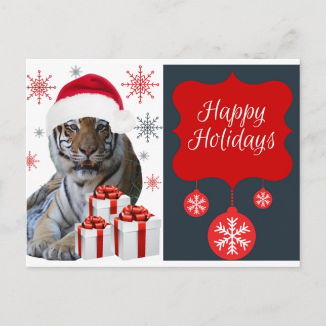 Happy Holiday Tiger (Front)
