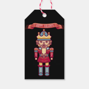 Happy Holiday/Toy Soldier/ Christmas Gift Tag