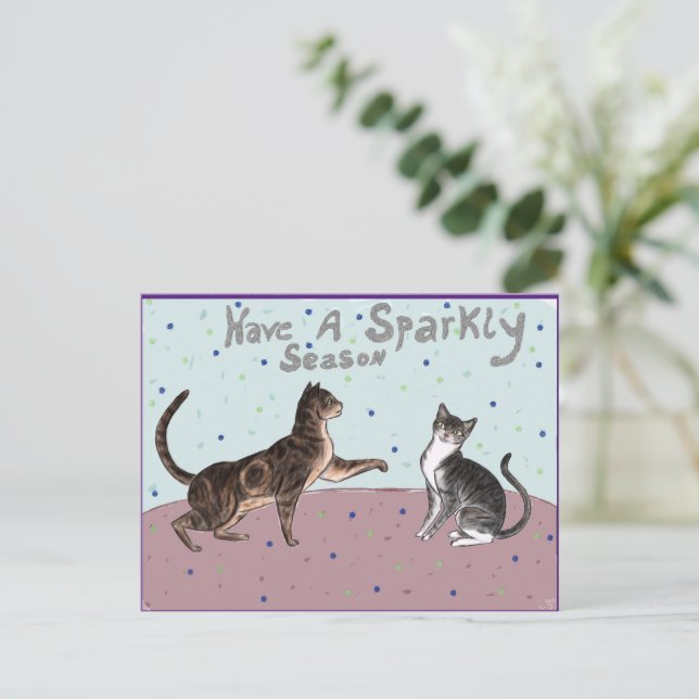 Happy Holidays 2021 Postcard (Standing Front)