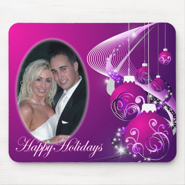 Happy Holidays 2 Mousepad (Front)