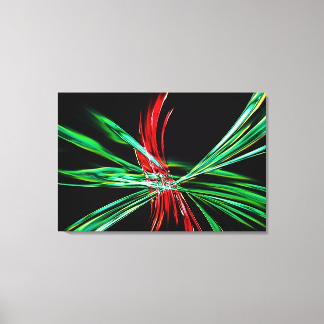 Happy Holidays 4 Wrapped Canvas (Front)