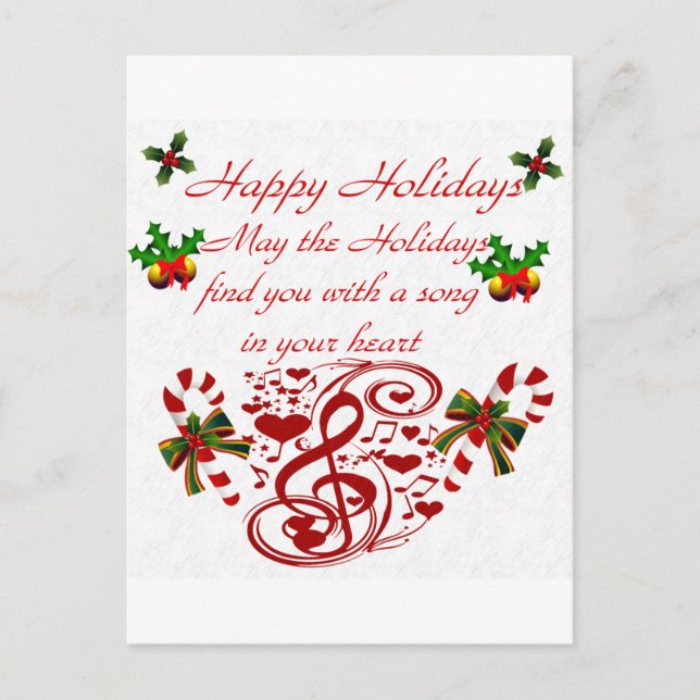 Happy Holidays#9_ Holiday Postcard (Front)