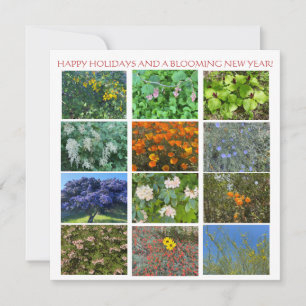 HAPPY HOLIDAYS AND A BLOOMING NEW YEAR! CARD