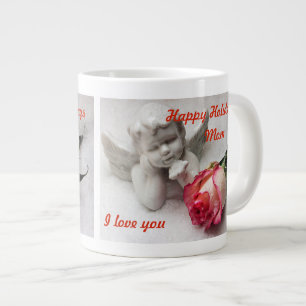 Happy Holidays Angel Mug