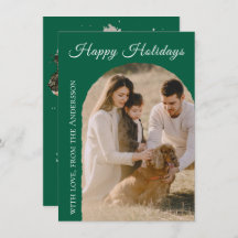 Happy Holidays Arch 2 Photo