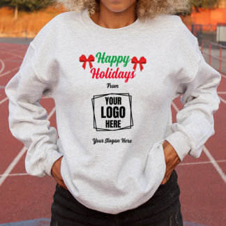 Happy Holidays Brand Promotional Christmas Gift Sweatshirt