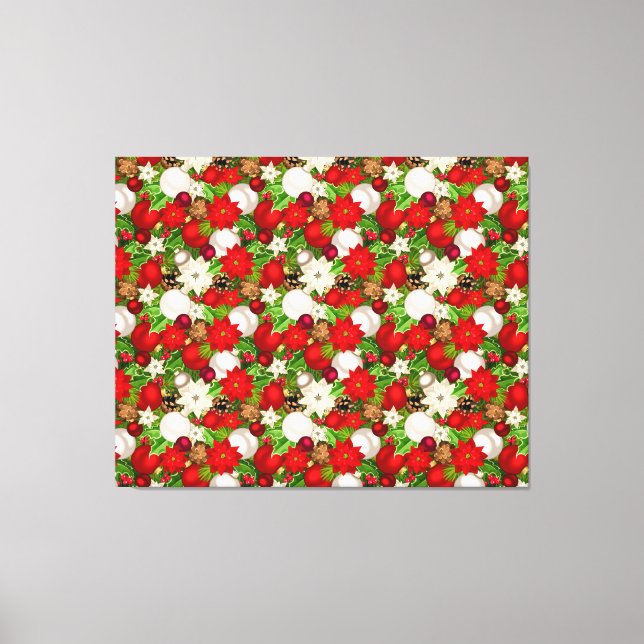 Happy Holidays Canvas Print (Front)