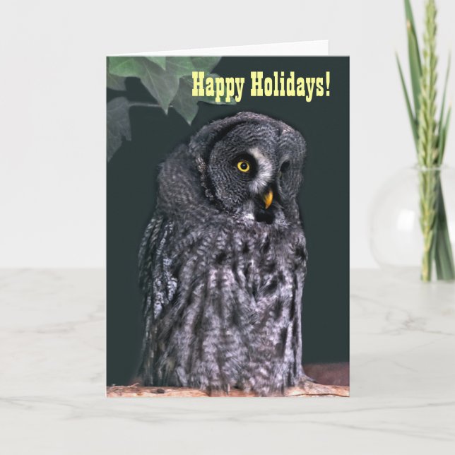 Happy Holidays Card (Front)