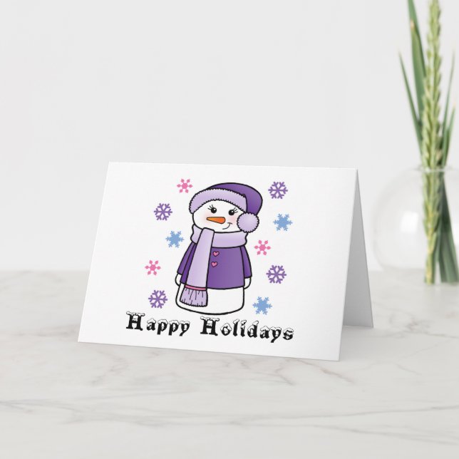 Happy Holidays Card (Front)