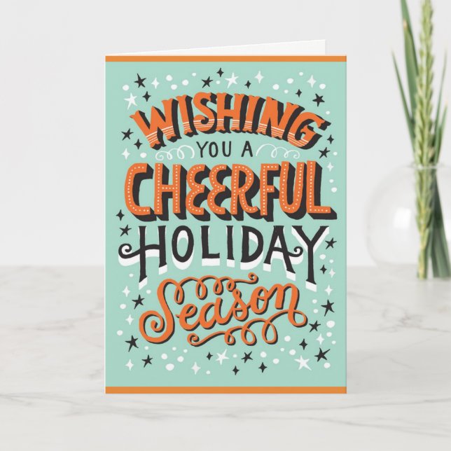 Happy Holidays Card (Front)