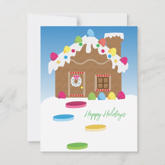 Happy holidays card (Front)