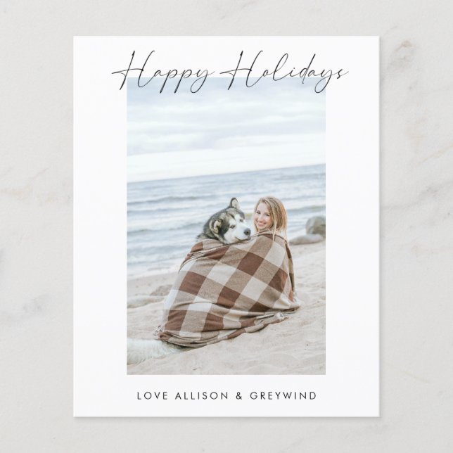 Happy Holidays Card (Front)