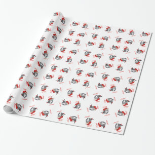 Happy Holidays CAT Wrapping Paper