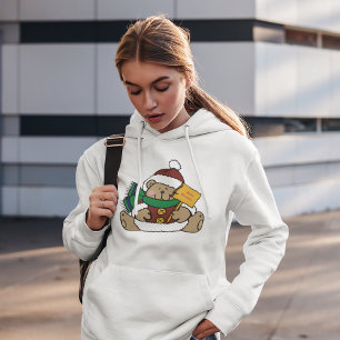 Happy Holidays Christmas Bear Hoodie