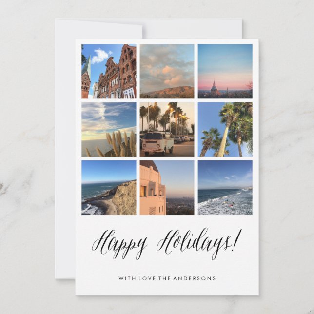 Happy Holidays Christmas Card (Front)