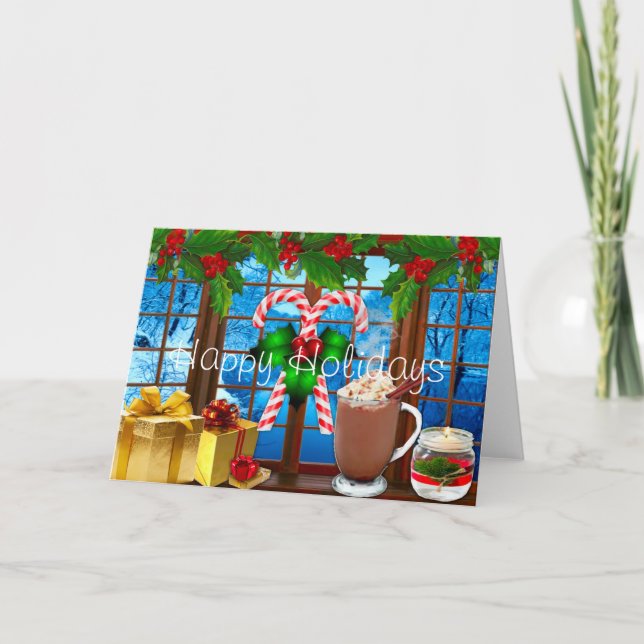 Happy Holidays Christmas Card (Front)