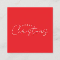 Happy Holidays Christmas New Year Season Red