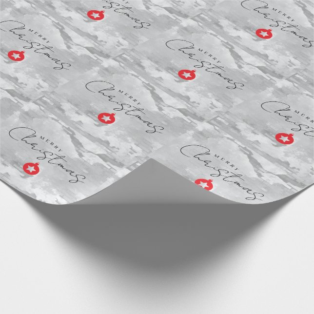 Happy Holidays Christmas New Year Season Wrapping Paper (Corner)
