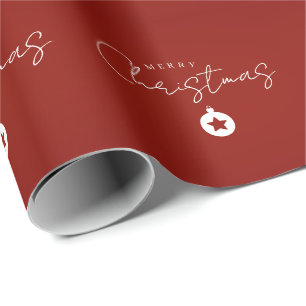 Happy Holidays Christmas New Year Season Wrapping Paper