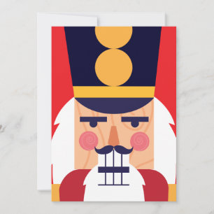 HAPPY HOLIDAYS Christmas Nutcracker Holiday Card