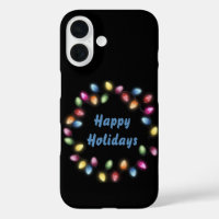 Happy Holidays Colourful & Festive Christmas Light