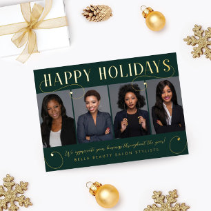 Happy Holidays Corp Team Business Photos & Logo