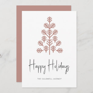 Happy Holidays Corporate Business Holiday Card