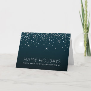 Happy Holidays Corporate Thank You Card