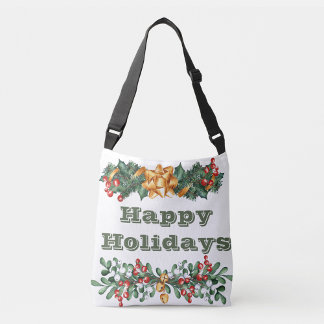 Happy Holidays Crossbody Bag