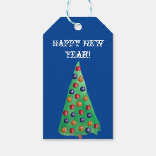 Happy Holidays  Custom Gift Tags