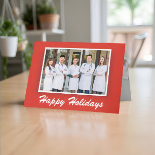 Happy Holidays Custom Photo   Corporate Holiday Card