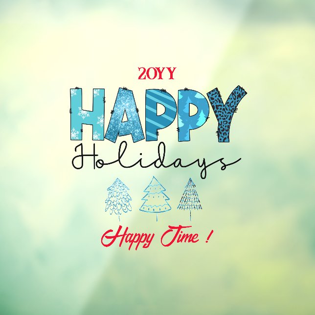 Happy Holidays Customise (Sheet 3)