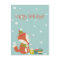 Happy Holidays! Cute Fox | Christmas Postcard