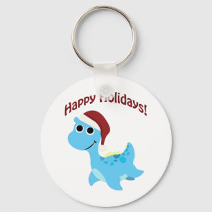 Happy Holidays! Cute Nessie Key Ring