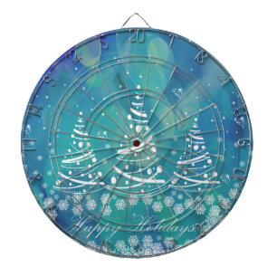 Happy Holidays Dartboard