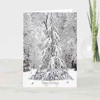 Happy Holidays: Enjoy the Simple Pleasures-Boston Holiday Card