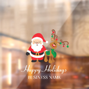 Happy Holidays Face mask Santa Elves