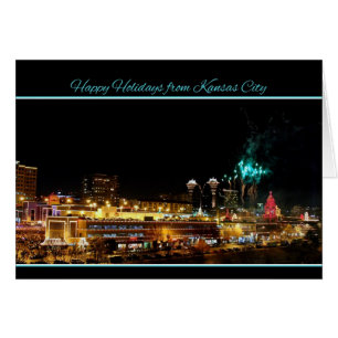 Happy Holidays Fireworks Kansas City Plaza Lights