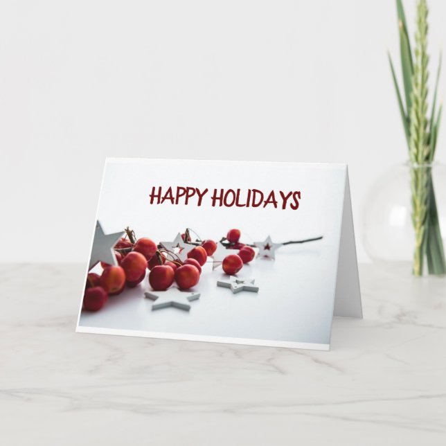 *HAPPY HOLIDAYS* FOR ANYONE THIS YEAR! HOLIDAY  CARD (Front)