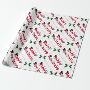 Happy Holidays For Cyclist Wrapping Paper
