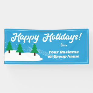 Happy Holidays for parade or display Banner