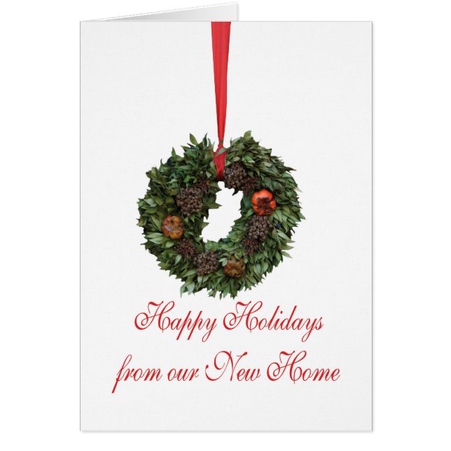 Happy Holidays from our new home (Front)