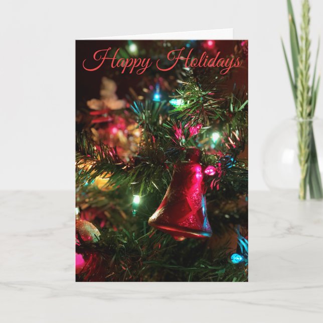 Happy Holidays From Ours To Yours Holiday Card (Front)