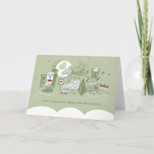 Happy Holidays from San Francisco Holiday Card