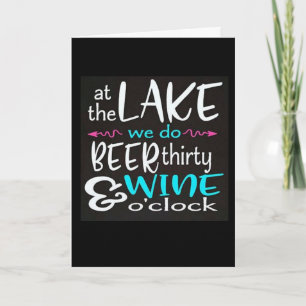 ****HAPPY HOLIDAYS FROM THE LAKE**** CARD