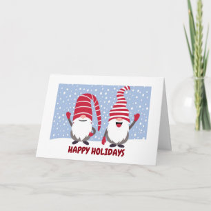 **HAPPY HOLIDAYS** FROM THE MERRIEST OF GNOMES HOLIDAY CARD