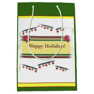 Happy Holidays Gift Bag