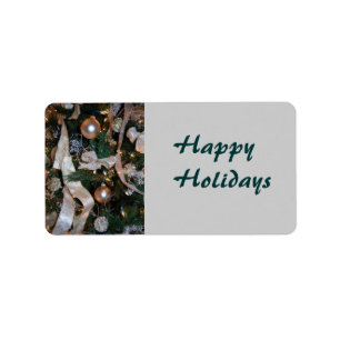 Happy Holidays Gift Tag