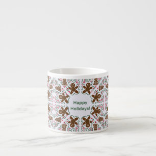 Happy Holidays Gingerbread Mug