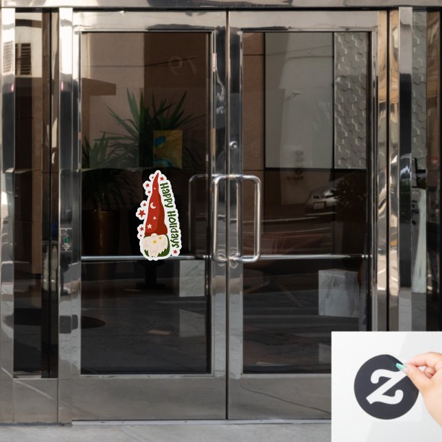 Happy Holidays Gnome (Office Door)